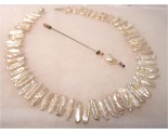 Collier perles d'eau douce Rose Saumonée