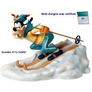 Disney WDCC Goofy Art of Skiing 