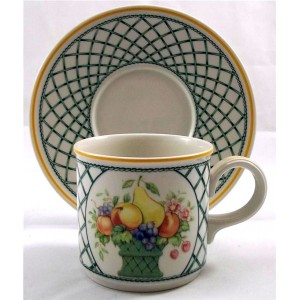 Ancienne tasse expresso Villeroy & Boch Basket