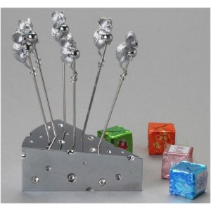 PIQUES APERITIF OU AMUSE GUEULE PETITES SOURIS INOX PIQUES APERITIF OU AMUSE GUEULE PETITES SOURIS INOX