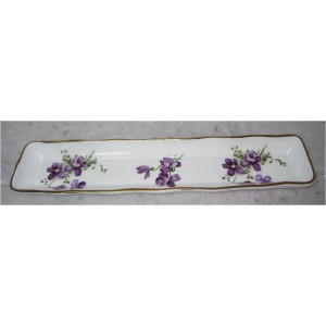 Coupelle porcelaine fine « Les Violettes »