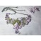 Parure contemporaine Collier et boucles d’oreilles 