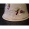 Ancienne Cloche en Porcelaine fine ornée de Violettes