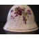 Ancienne Cloche en Porcelaine fine ornée de Violettes