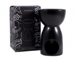 BRÛLEUR noir Céramique pour huiles essentielles parfumées.QGBT01