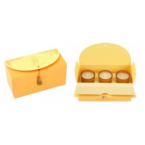Berger Coffret 3 Bougies - Robe d'oranger Berger Coffret 3 Bougies - Robe d'oranger