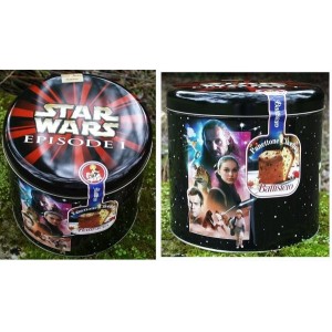 STAR WARS grosse boite métal ronde STAR WARS grosse boite métal ronde