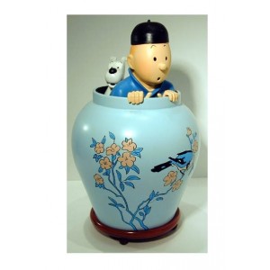 JARRE TINTIN et MILOU dans LE LOTUS BLEU