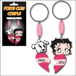 Porte clefs BETTY BOOP Porte clefs BETTY BOOP