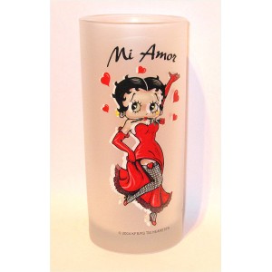 ANCIEN verre BETTY BOOP