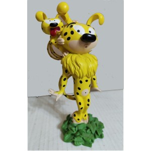 STATUETTE MADAME MARSUPILAMI et SON BEBE - PLASTOY