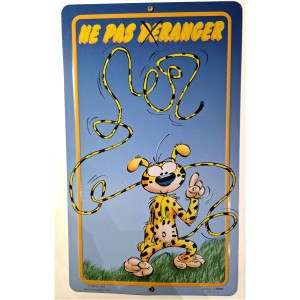 TRES RARE Plaque de porte MARSUPILAMI