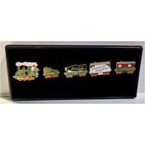 Coffret complet train Coca Cola McDonald's 1995