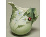 Franz Porcelaine Superbe Lady Bug Creamer Jug  Coccinelle