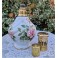 Lampe Berger Porcelaine de Paris décor floral Rose