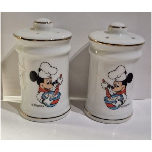 Salières et poivrières en céramique Disney Mickey Mouse