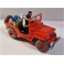 VOITURE TINTIN N°44 JEEP ROUGE
