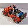 VOITURE TINTIN N°44 JEEP ROUGE