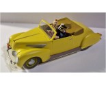 TINTIN CABRIOLET DU CAPITAINE HADDOCK 7 BOULES DE CRISTAL 1/43