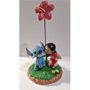 Figurine porte photo Lilo et Stitch