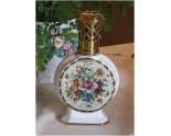LAMPE BERGER PORCELAINE COULEUVRE HORLOGE