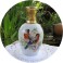 LAMPE BERGER EN PORCELAINE DE LIMOGES DECOR OISEAUX ET FLEURS