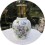 LAMPE BERGER PORCELAINE DE LIMOGES VIOLETTES