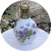 LAMPE BERGER PORCELAINE DE LIMOGES LES VIOLETTES