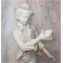 Superbe Jeune Homme porcelaine Capodimonte 36cm