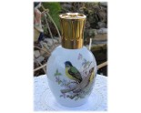 LAMPE BERGER PORCELAINE DE LIMOGES DECOR OISEAUX