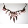 COLLIER CONTEMPORAIN NACRE ROSE SAUMONE 