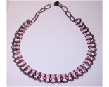 COLLIER CONTEMPORAIN PERLES DE ROCAILLES 