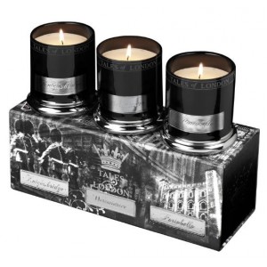 Bougies Parfumees -Coffret Knightsbridge Westminster Portobello 45 heures TOLV02